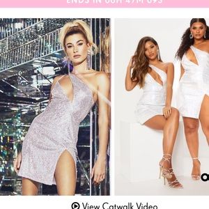 Silver dress from PLT